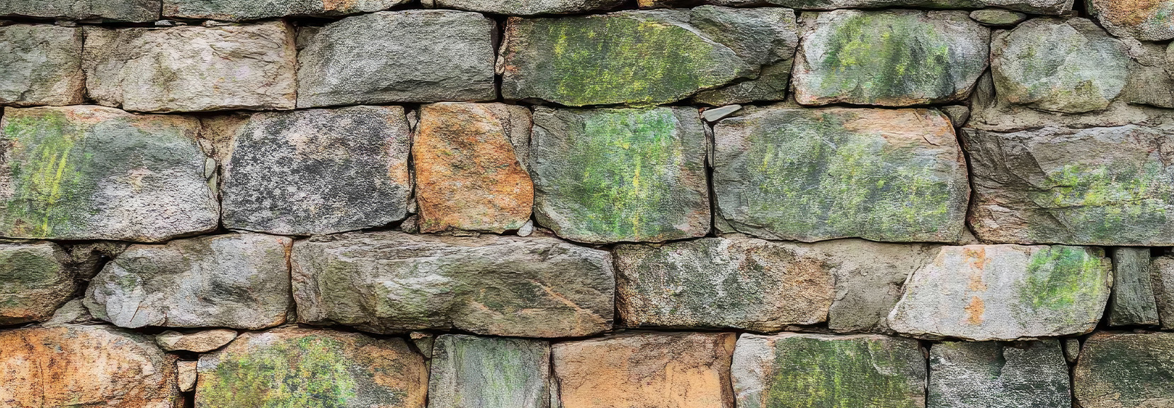 Green Stain On Exterior Stone